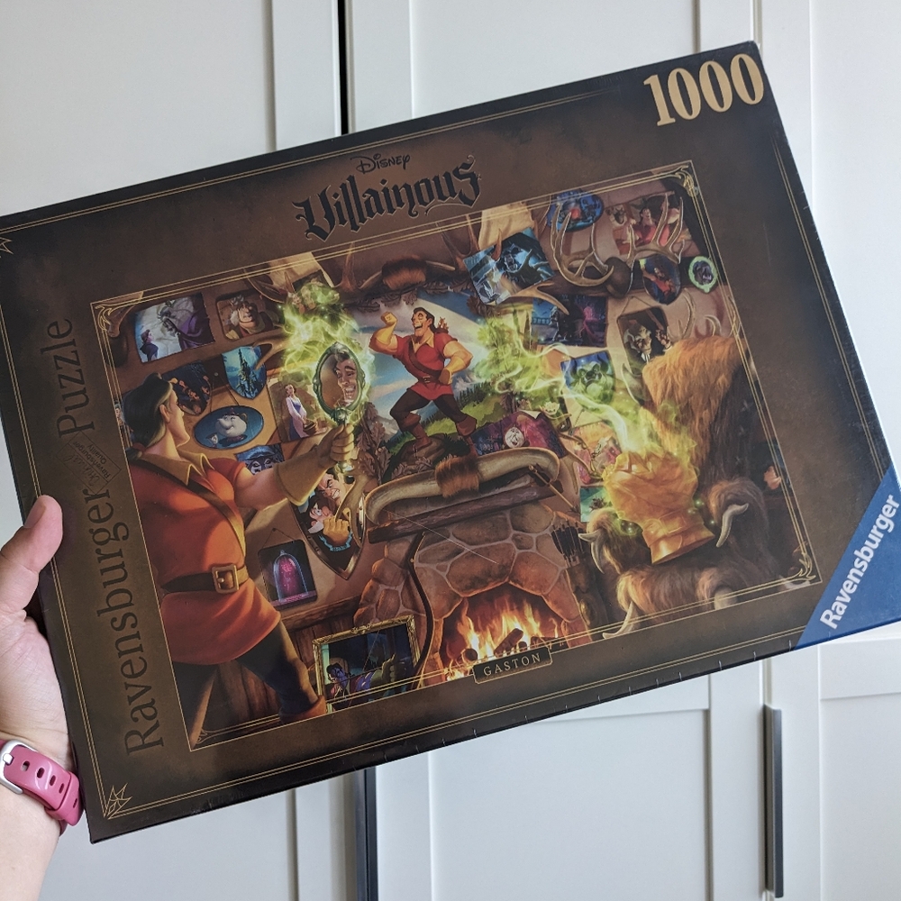 Ravensburger Disney Villainous: Gaston 1000 Piece Jigsaw Puzzle